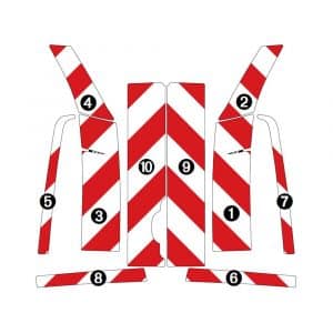 Kit Rouge-Blanc CL. A Standard - VW Crafter H2/H3 (2016) – Image 3